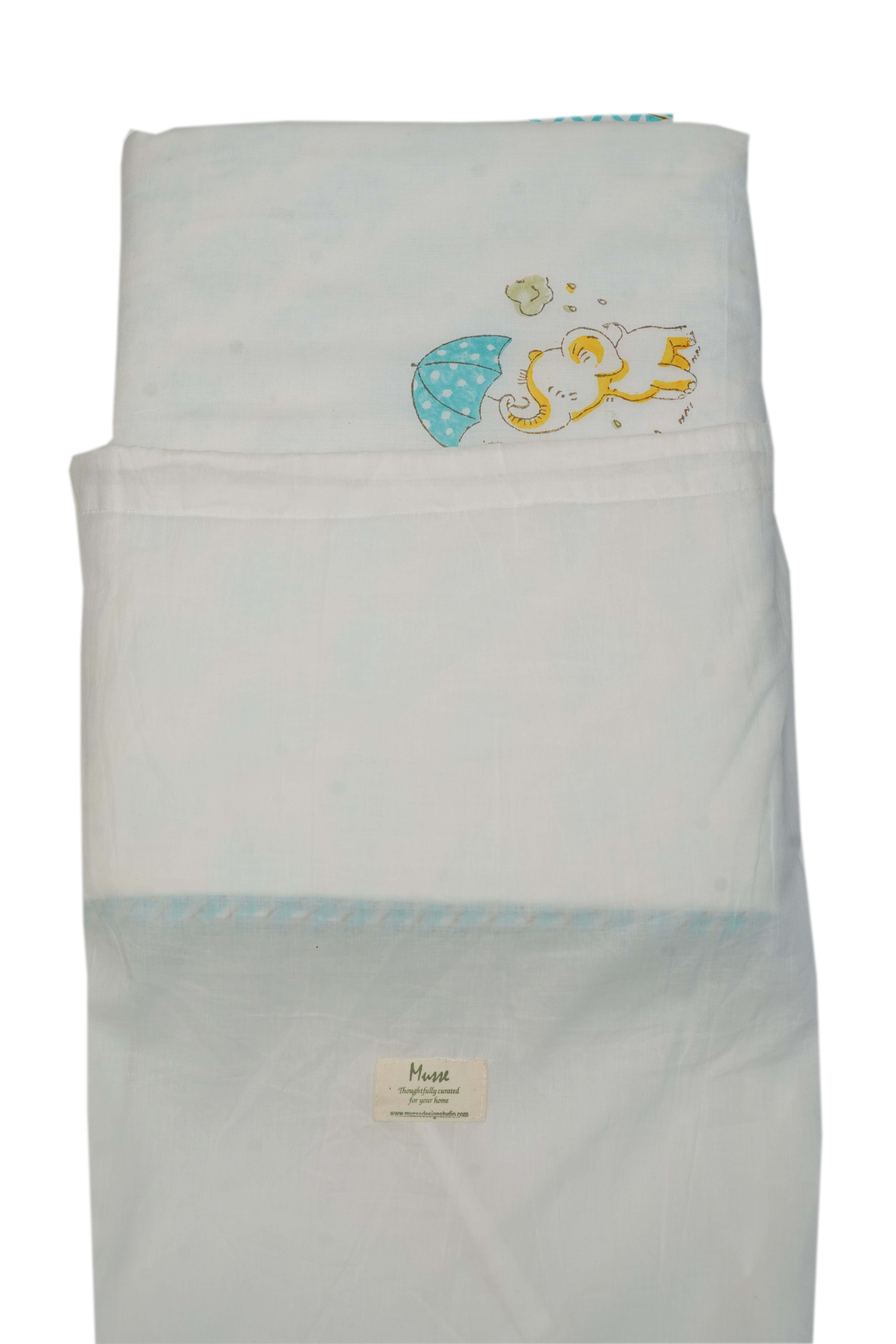 Baby Elephant Organic Cotton Dohar