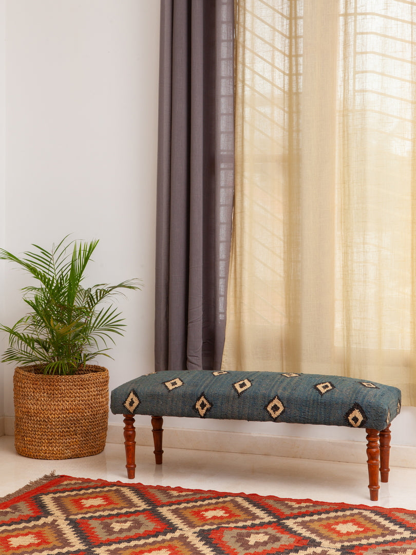 Neel Akaar Kilim Bench
