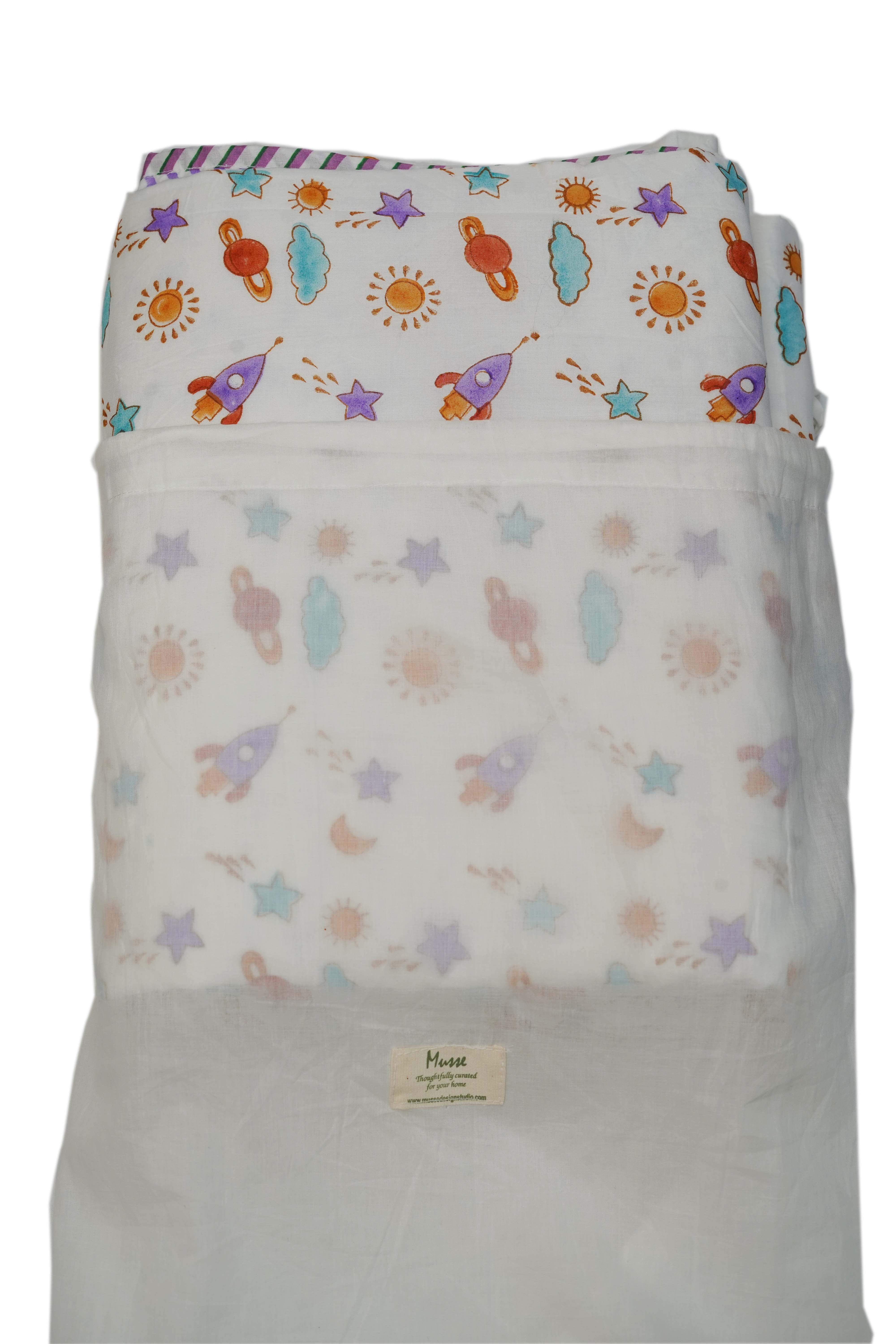 Little Space Explorer Organic Cotton Dohar