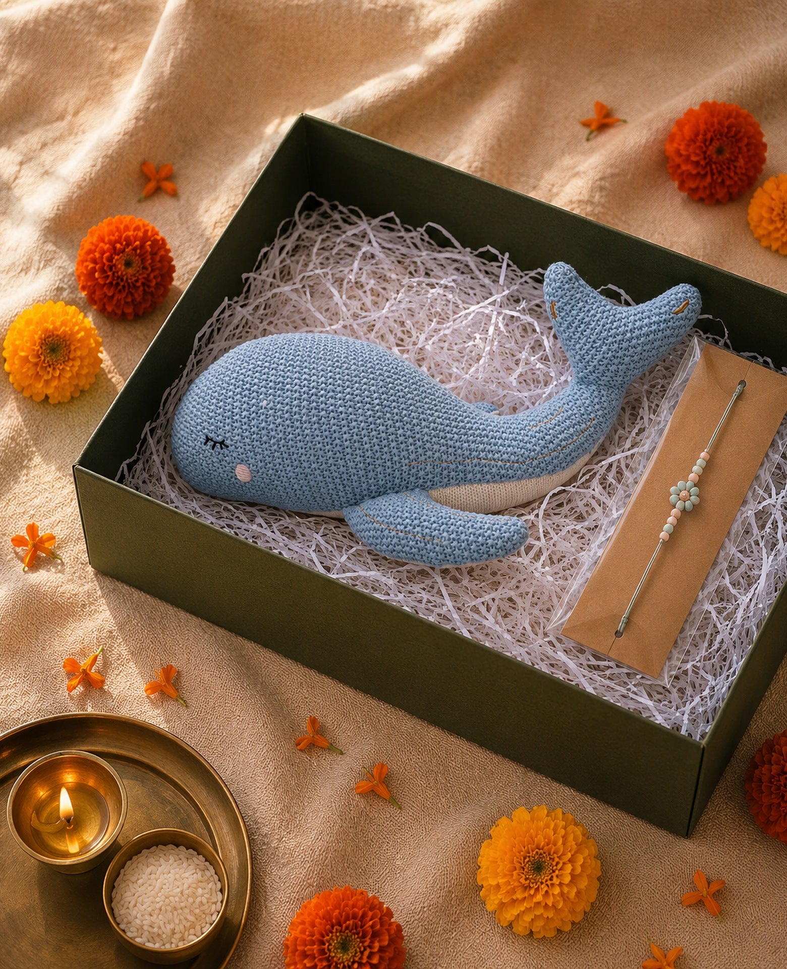 Ocean Blue Whale Gift Set