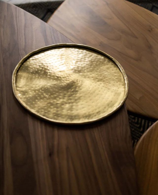 Brass platter